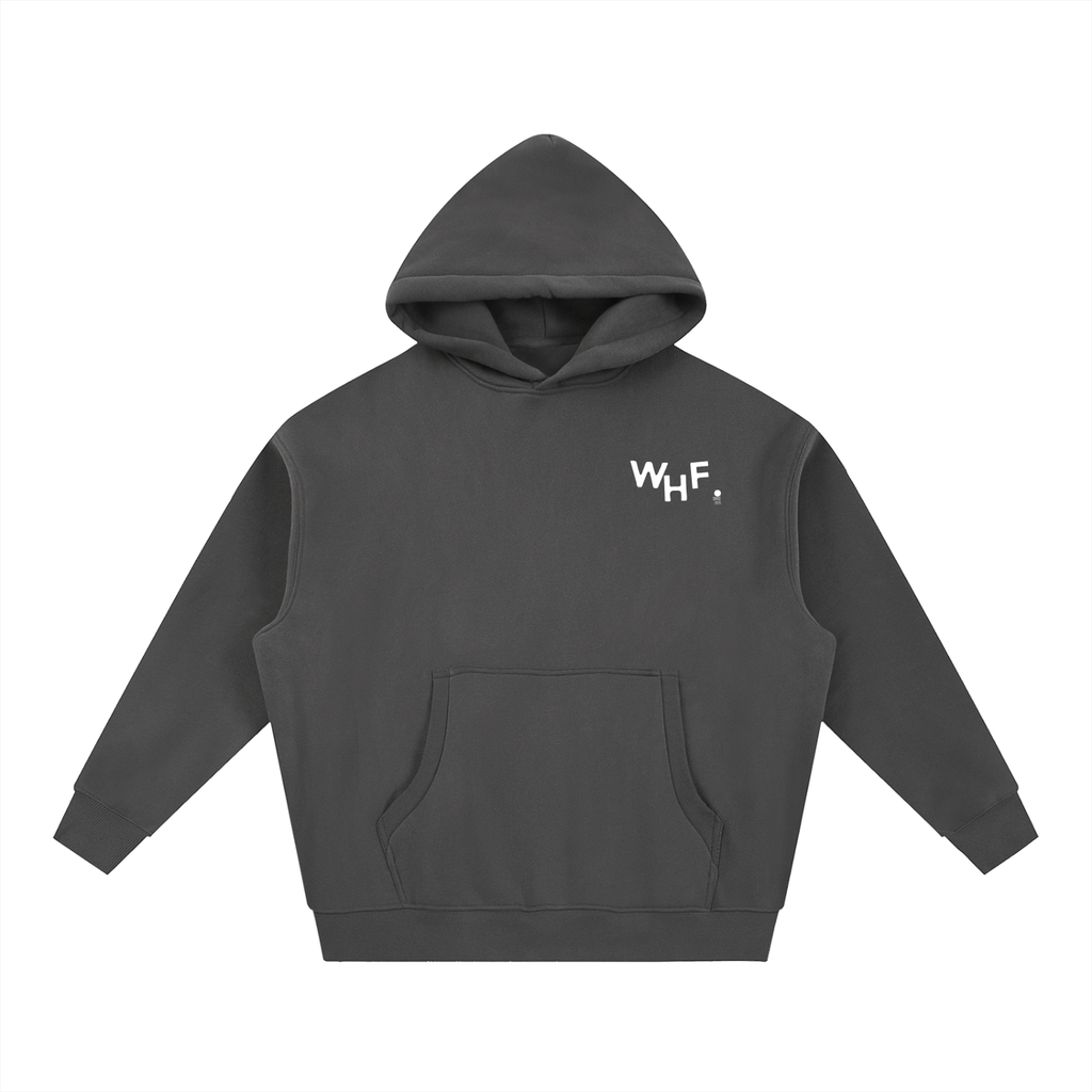 "PALMS"  Oversized Boxy Fit Fleece Hoodie