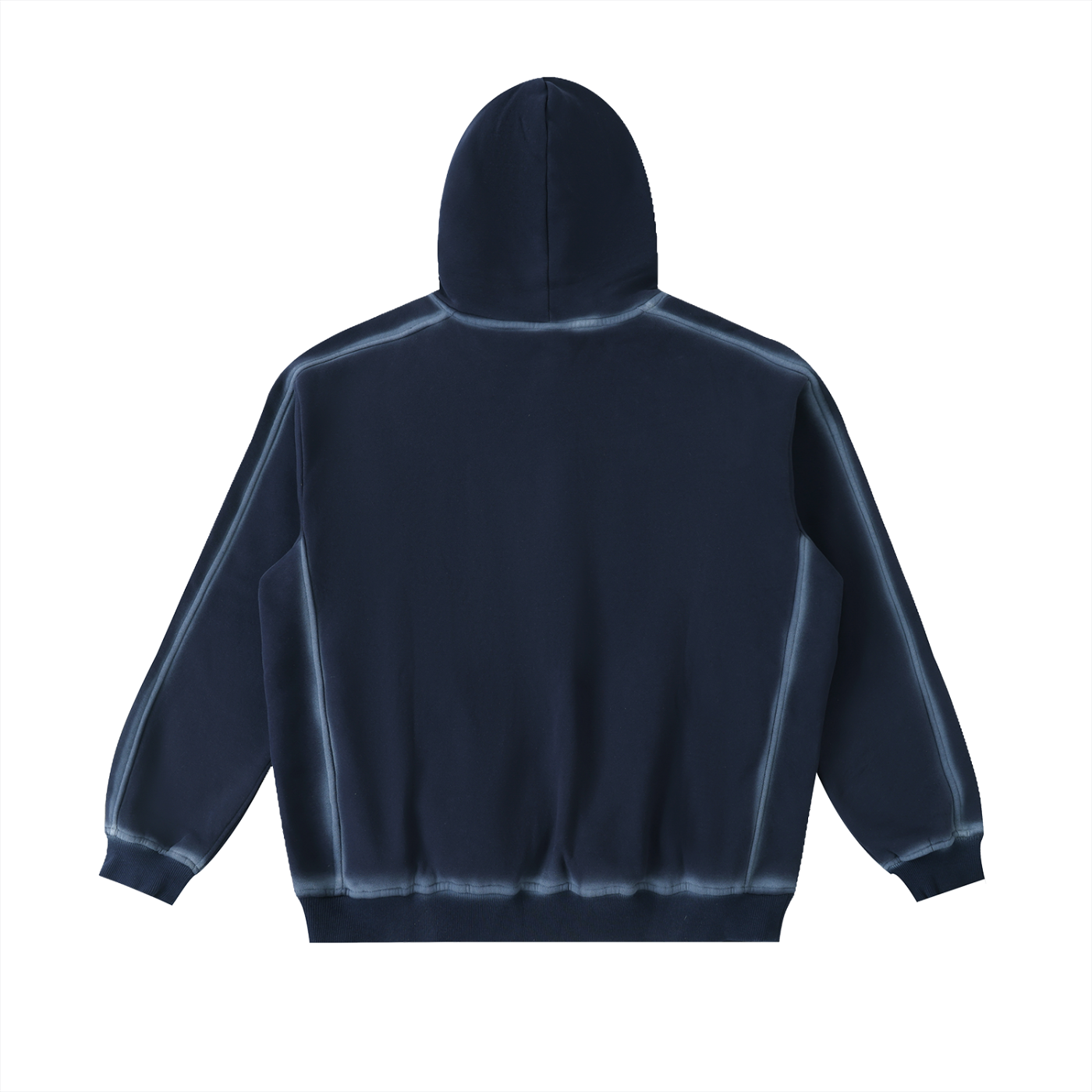 "DEEPDIVE" Sunfaded Edge Fleece Hoodie