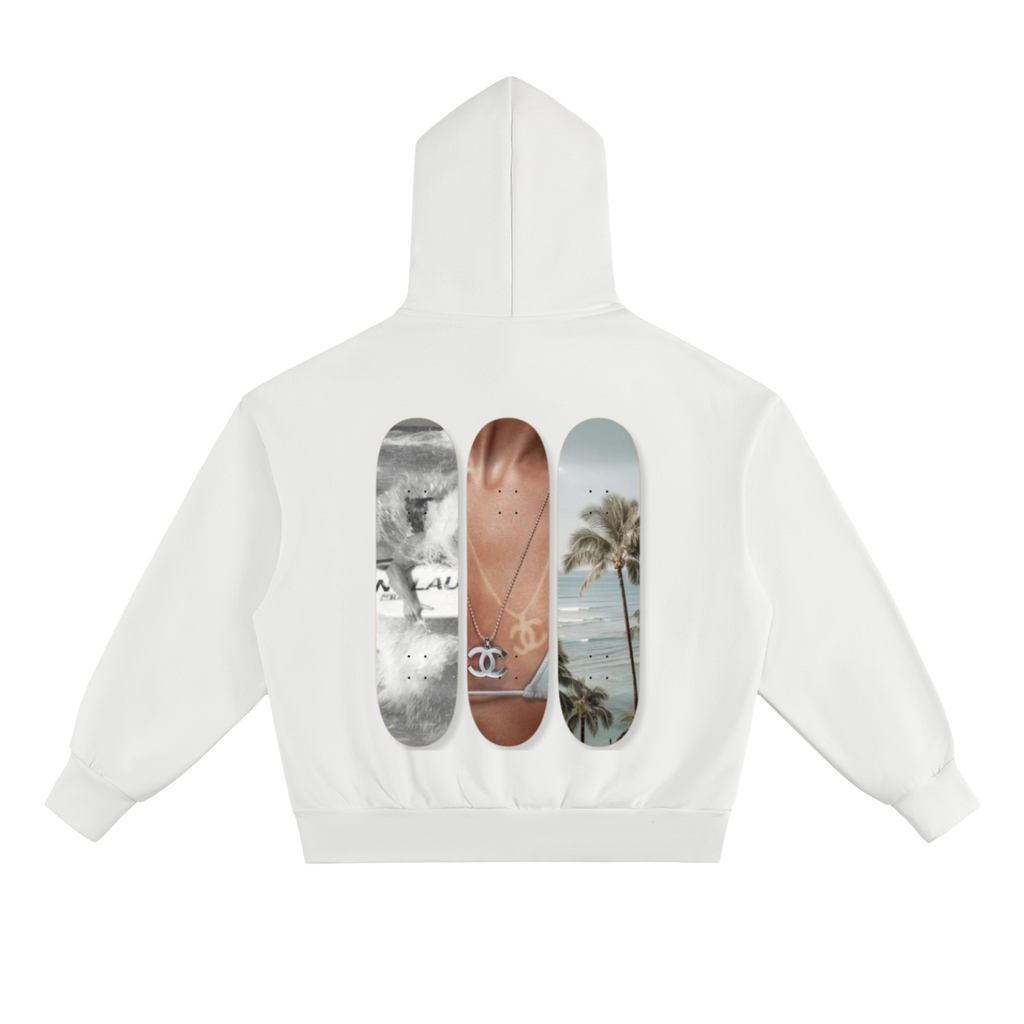 "Malibu"  Heavyweight Fleece Hoodie