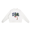 "USA" Mock-Neck