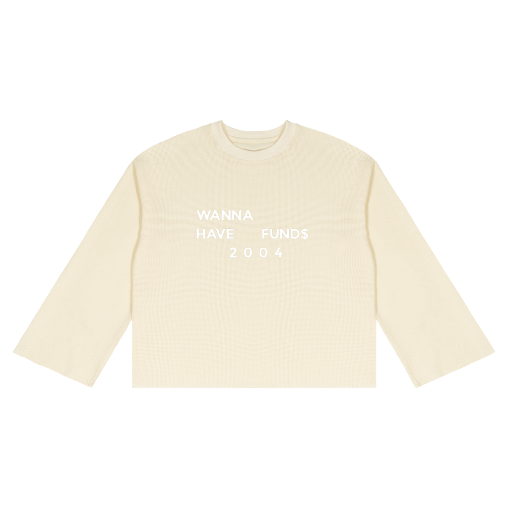 "SURFS UP" Unisex Waffle Raw Edge T-Shirt