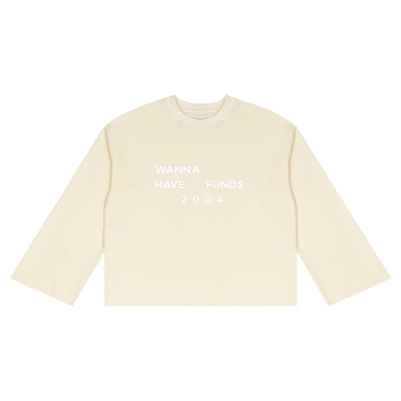 "SURFS UP" Unisex Waffle Raw Edge T-Shirt