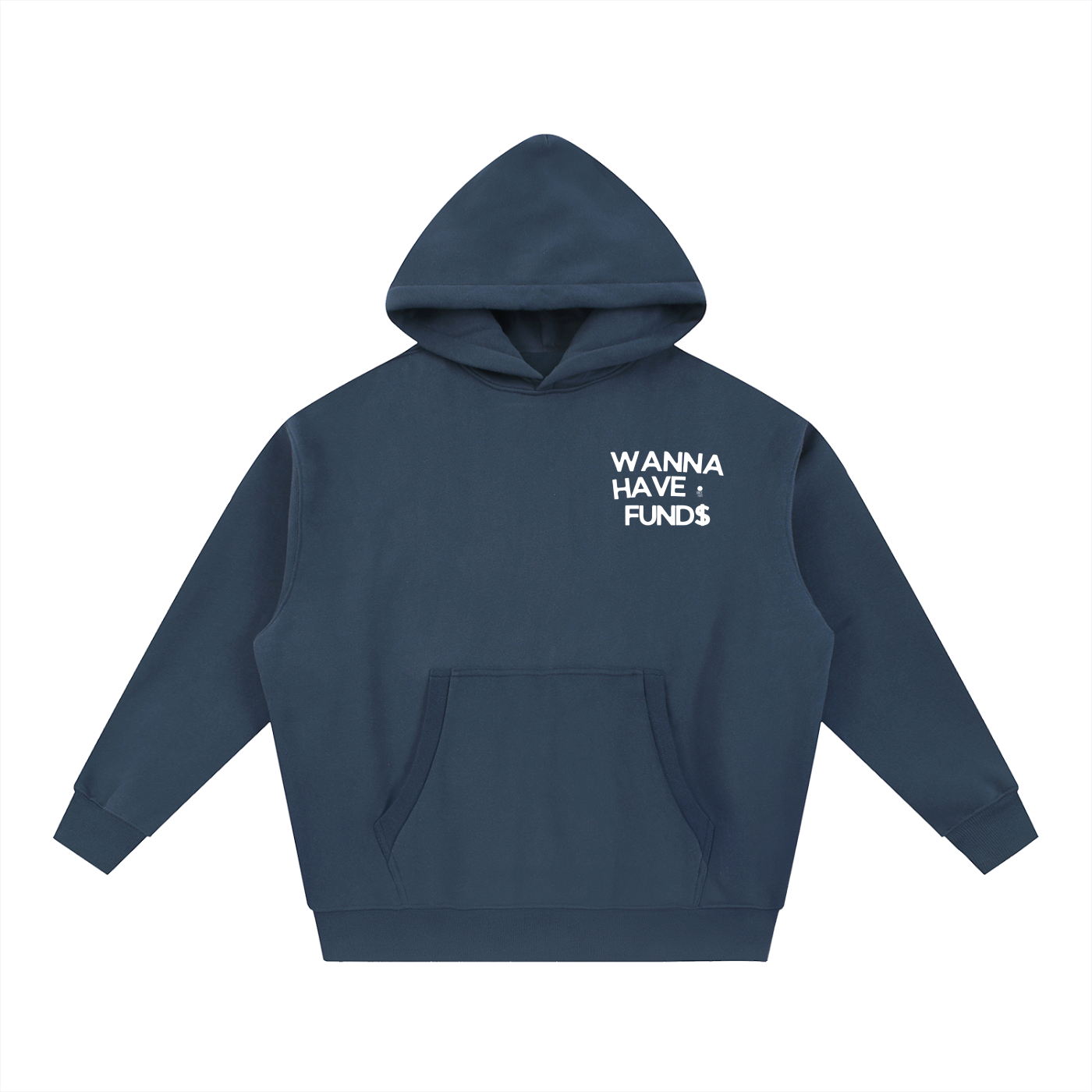 "LOST IN LA" Oversized Boxy Fit Fleece Hoodie
