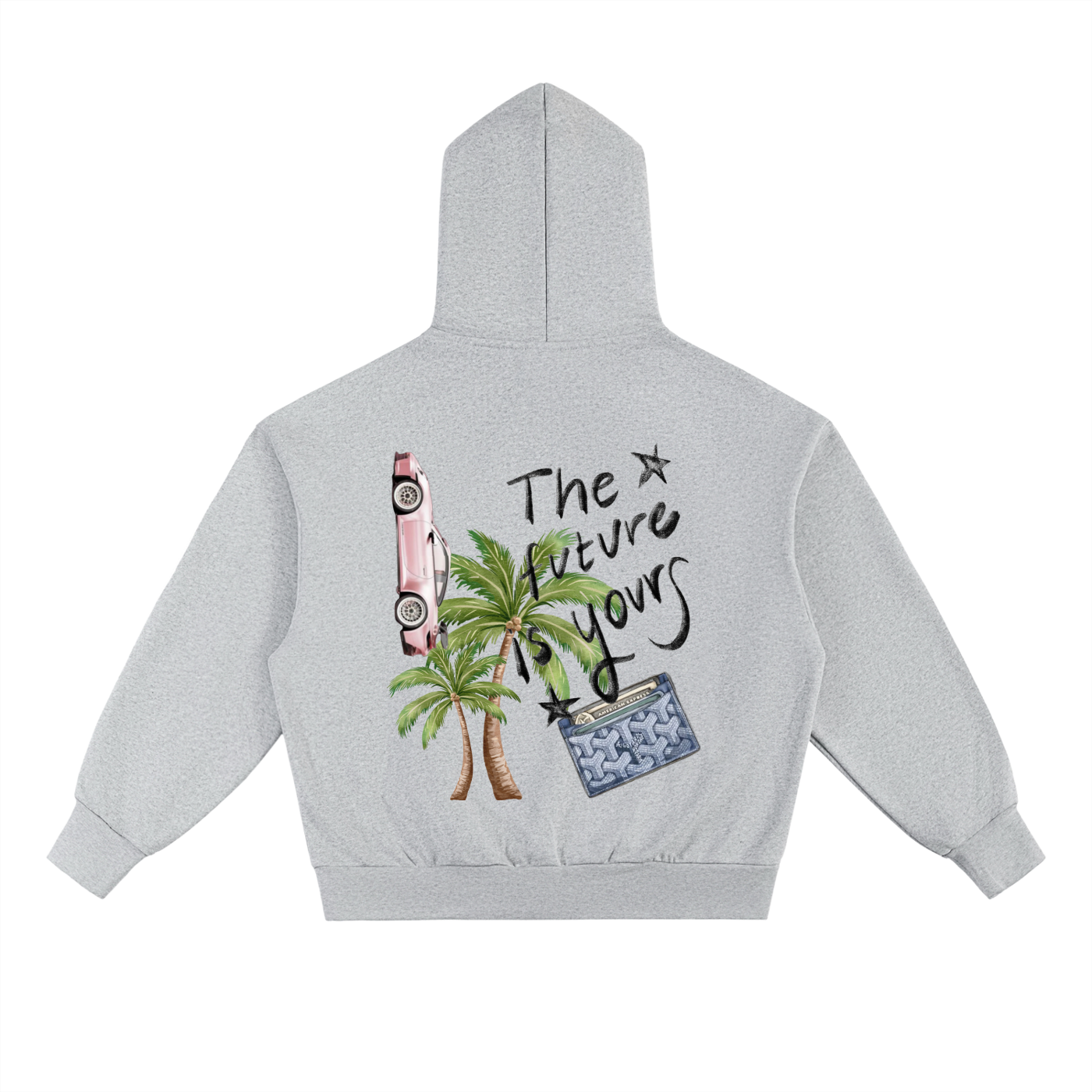 "LOST IN LA" Heavyweight Fleece Hoodie