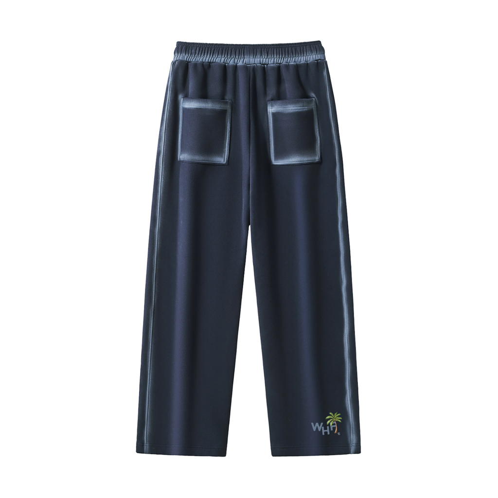 "DEEPDIVE" Sunfaded Edge Fleece Sweatpants