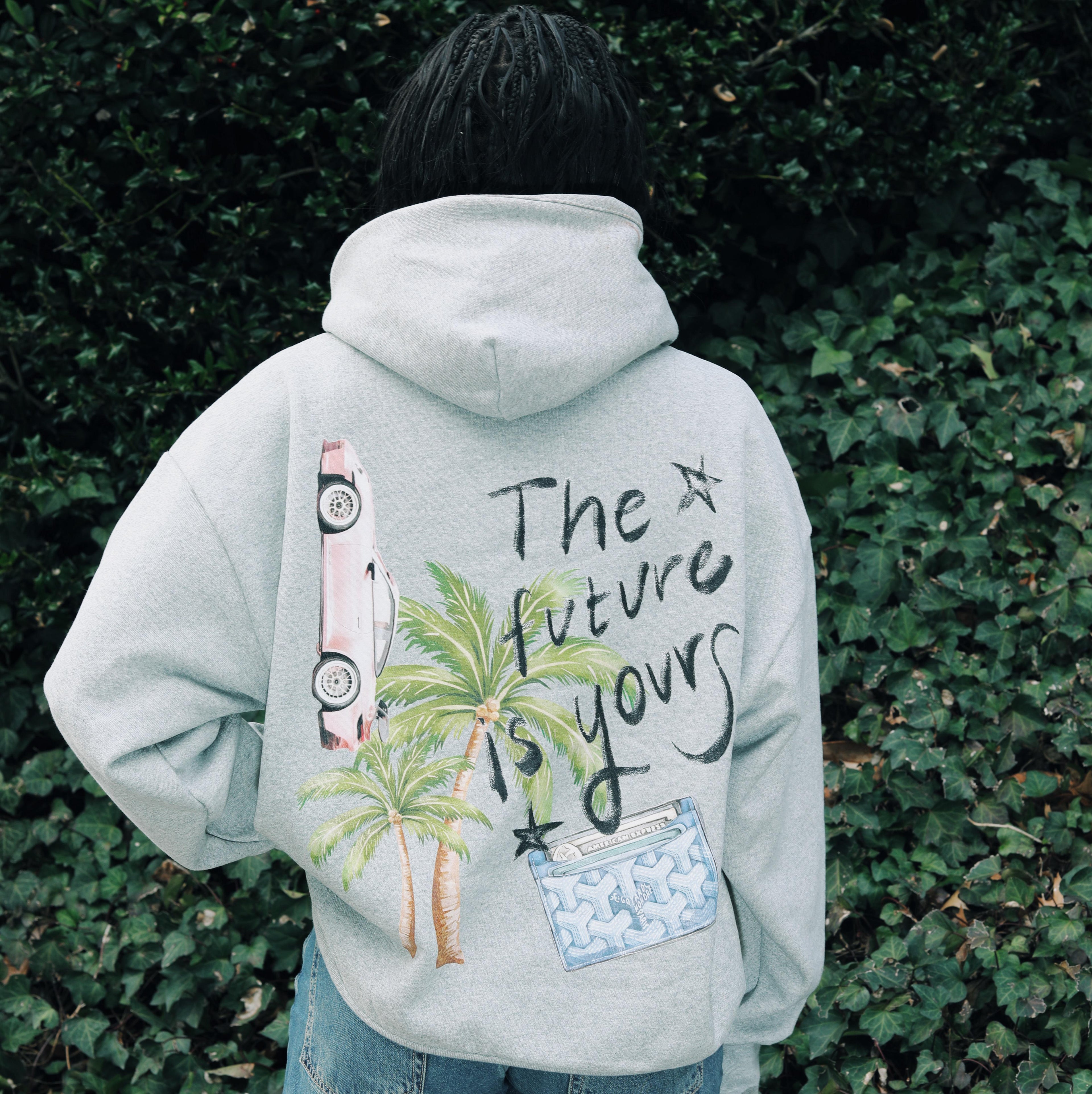"LOST IN LA" Heavyweight Fleece Hoodie