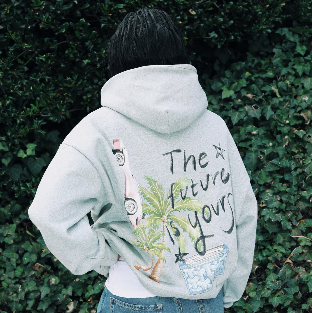 "LOST IN LA" Heavyweight Fleece Hoodie