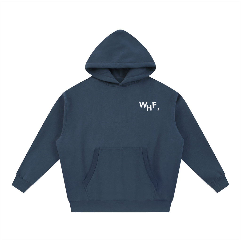 "PALMS"  Oversized Boxy Fit Fleece Hoodie