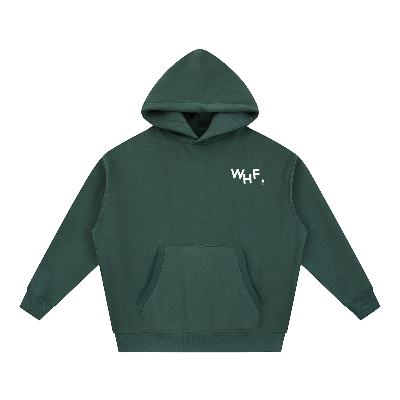 "PALMS" Essential Oversized Boxy Fit Fleece Hoodie
